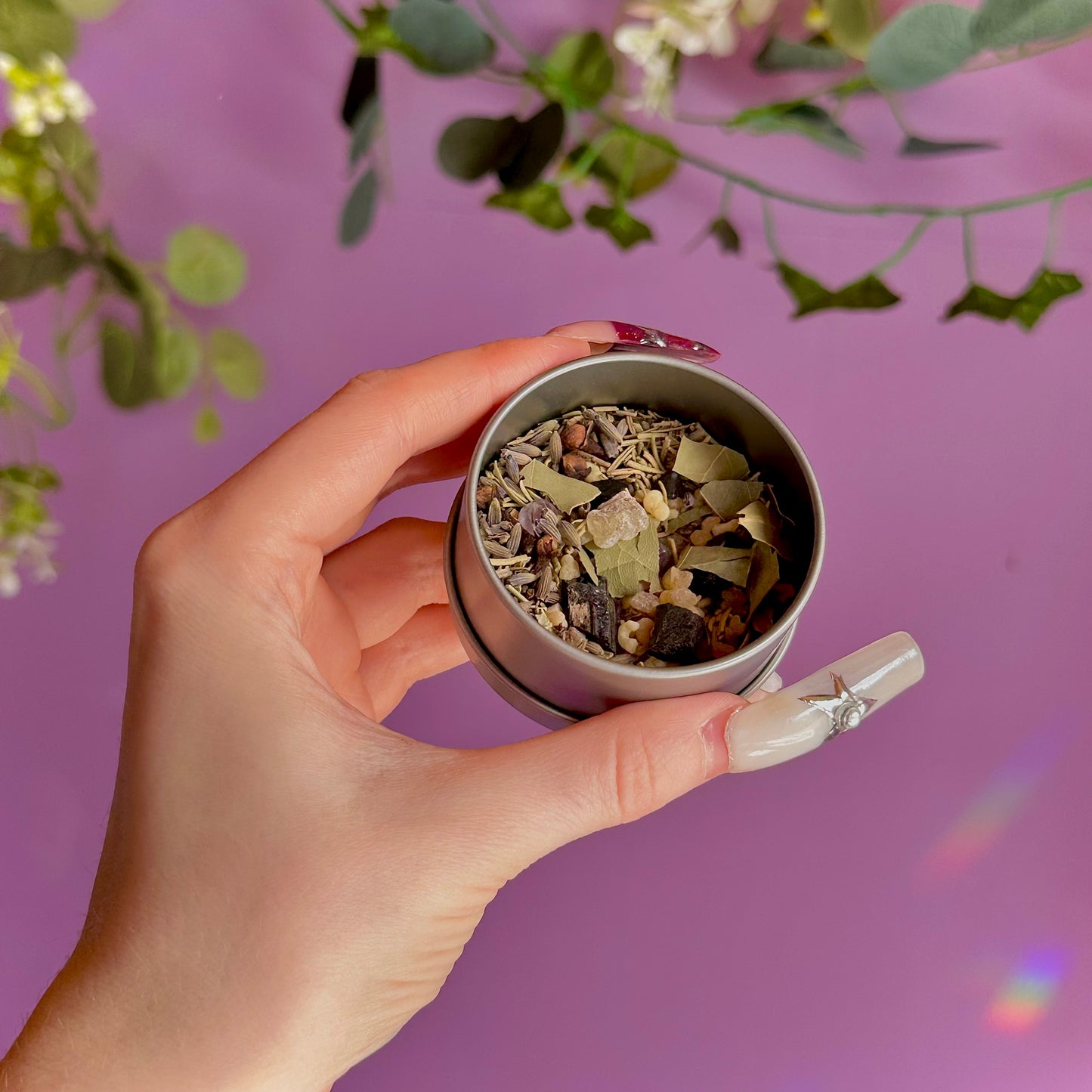 handmade spell blend tins ~ choose your intention
