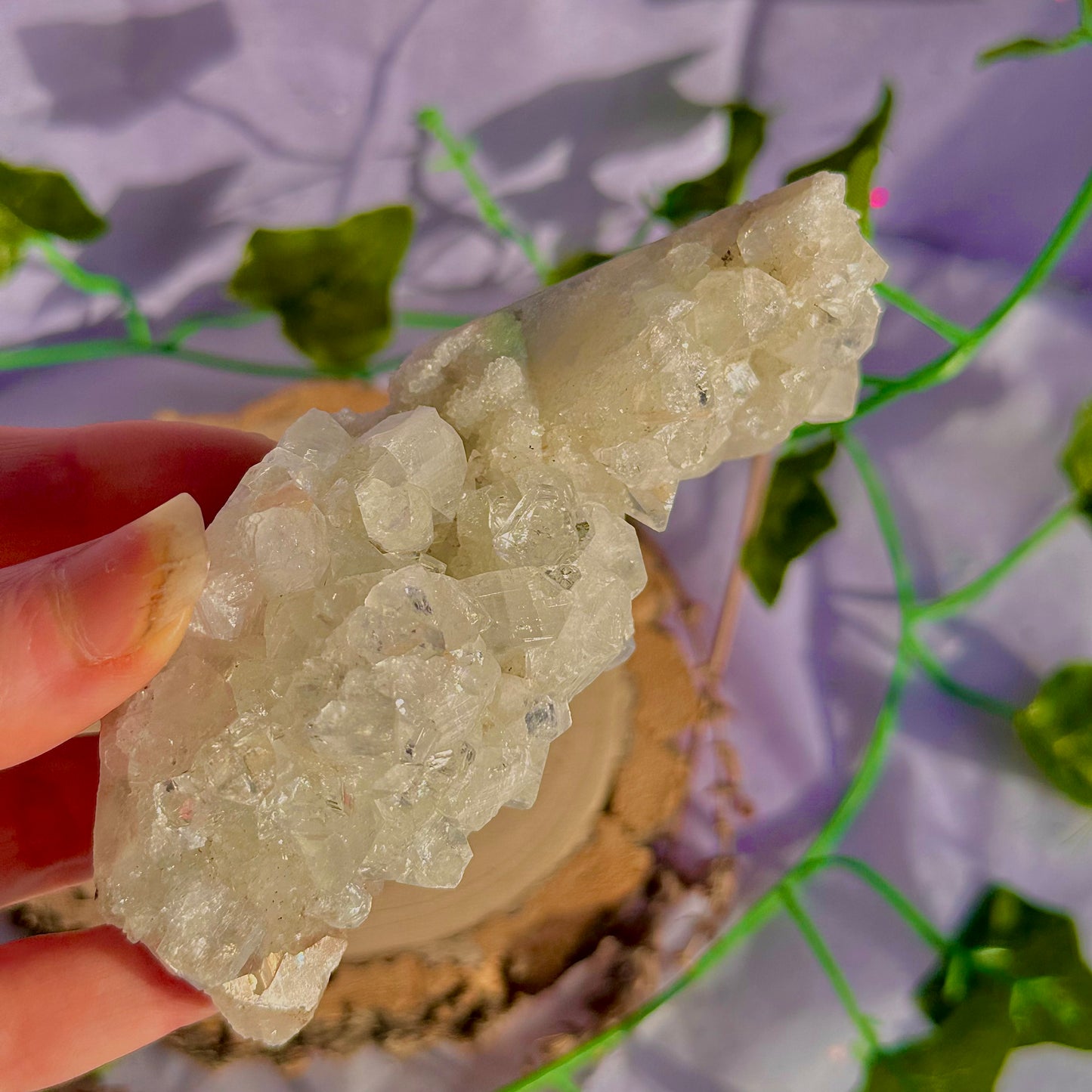 apophyllite specimen cluster