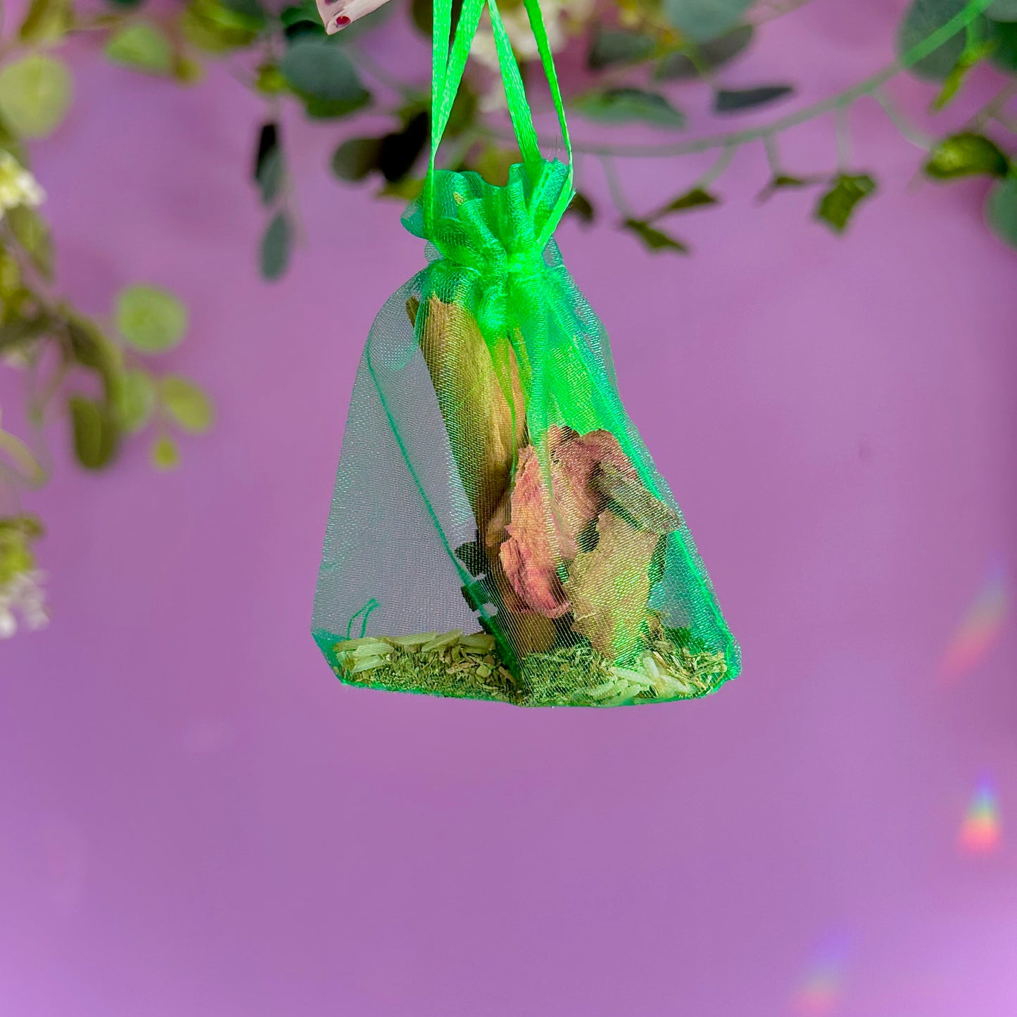 handmade spell charm bags ~ choose your intention