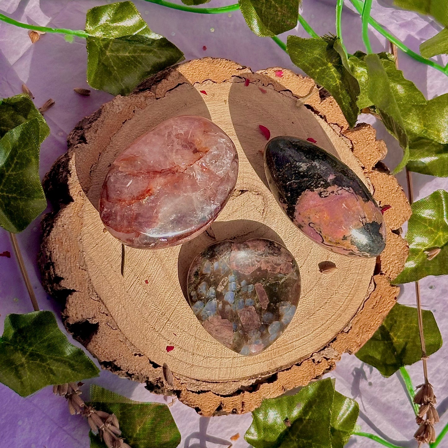 mixed palm stones ~ choose your own