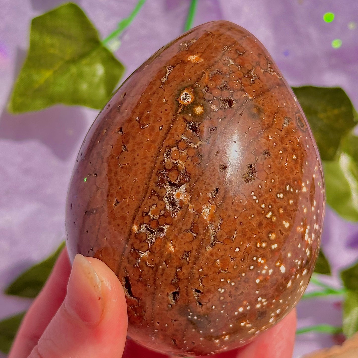 sea jasper big egg carving