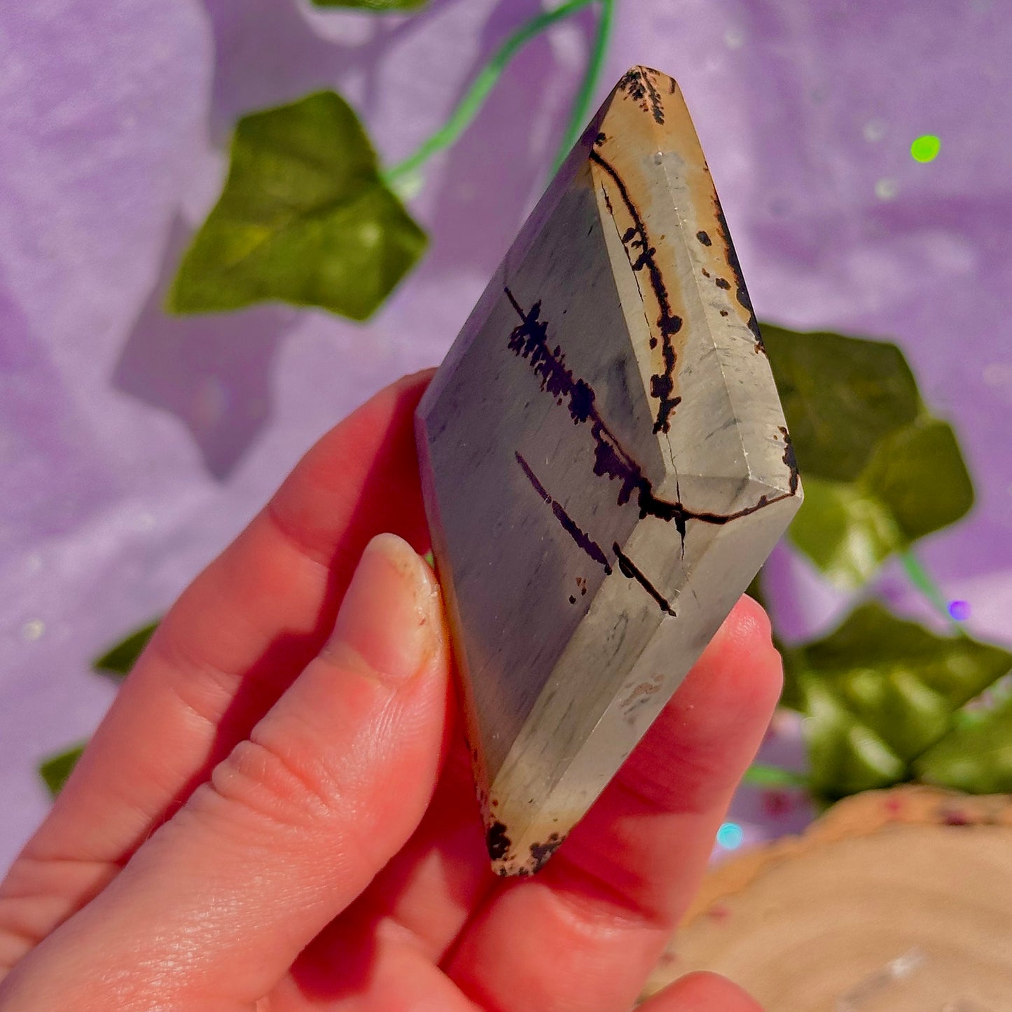 picture jasper diamond caving with stand