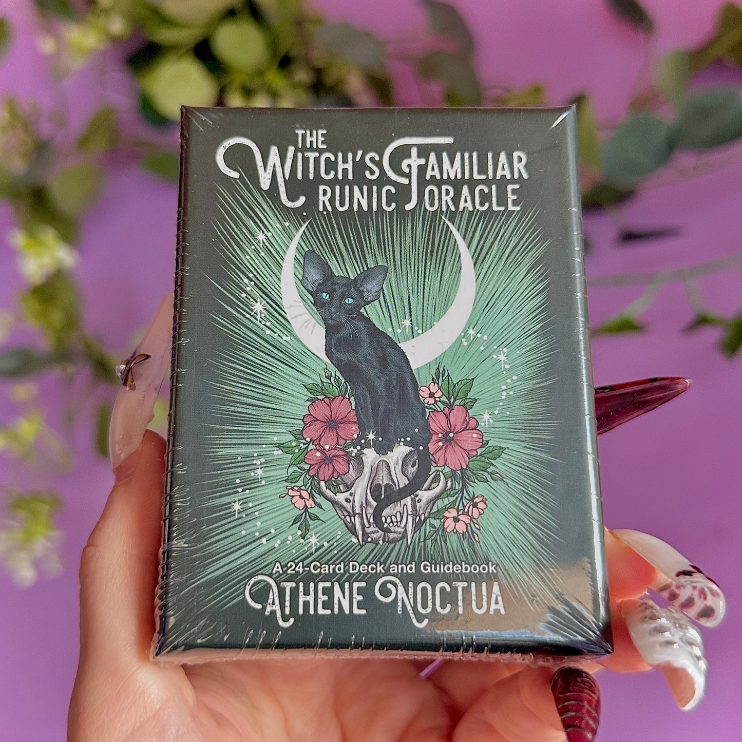 the witch’s familiar runic oracle deck