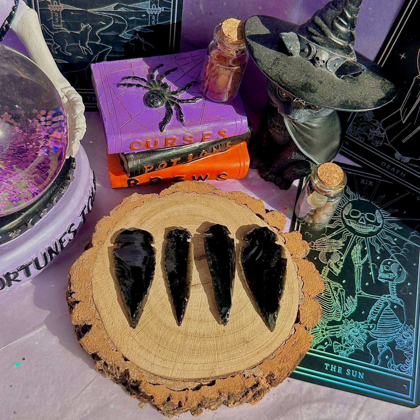 black obsidian arrows ~ intuitively chosen