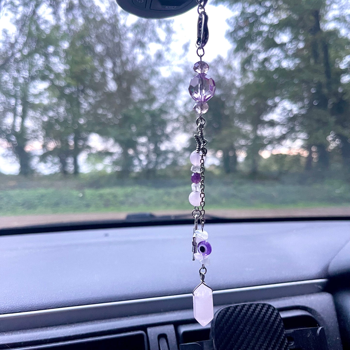 starry eyes car charm