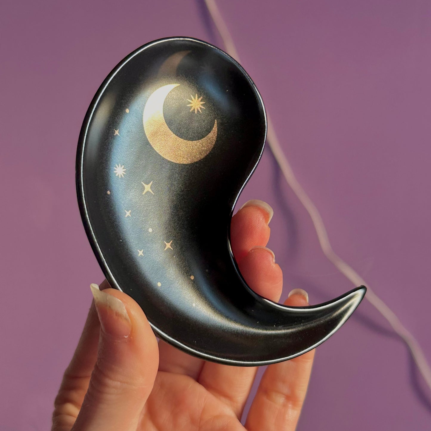 yin yang stacking trinket dish