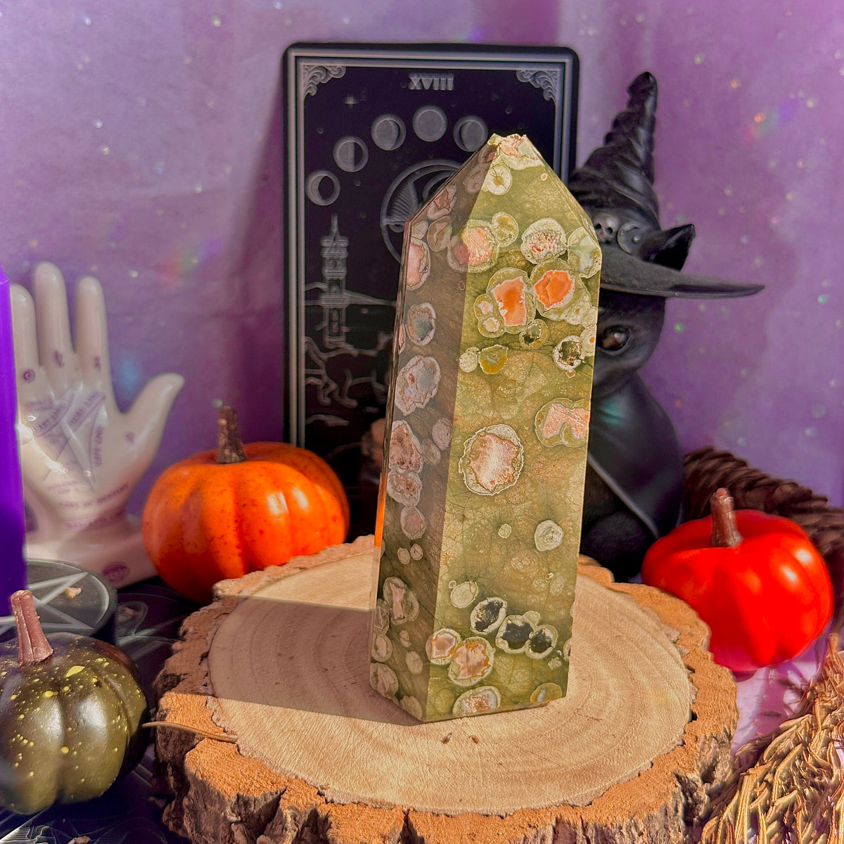 rainforest jasper chunky tower ~ imperfect