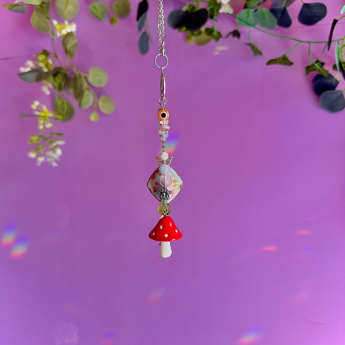 a fae’s garden car charm