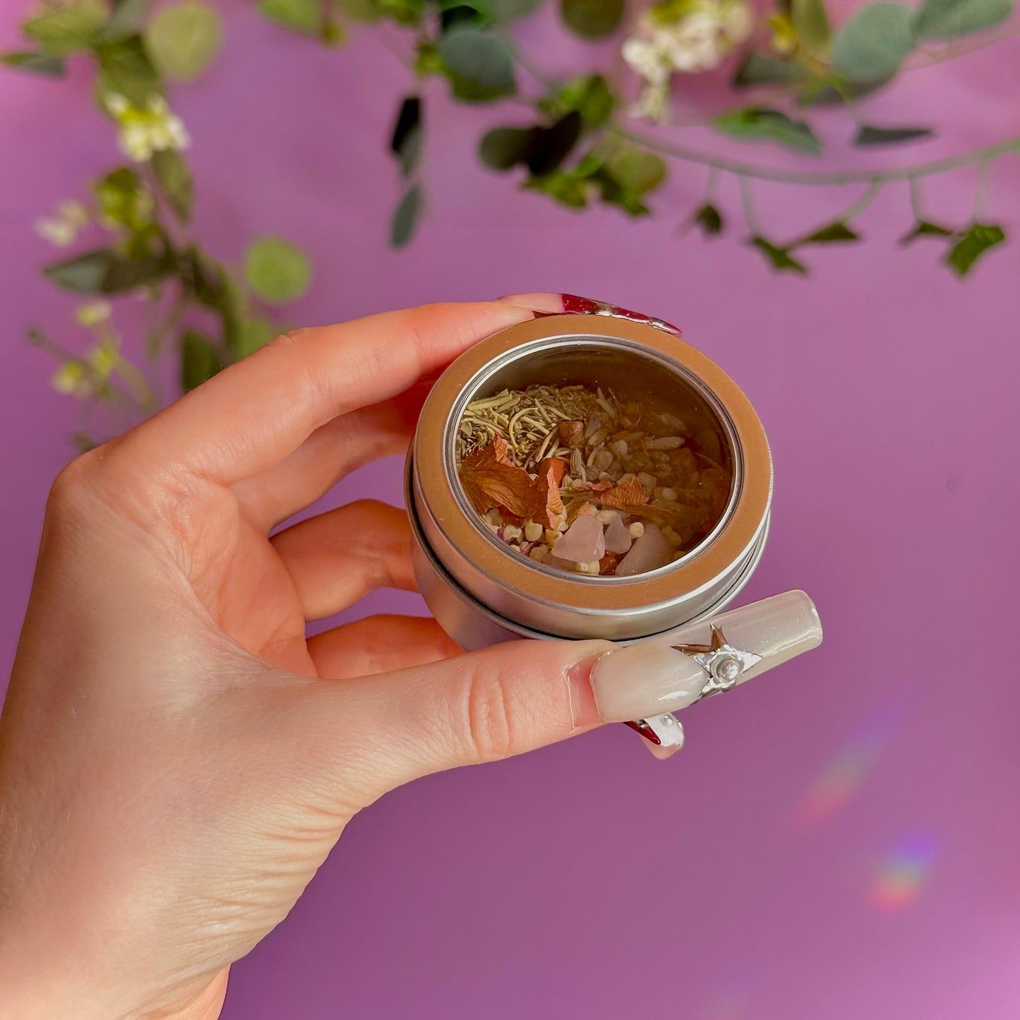 handmade spell blend tins ~ choose your intention