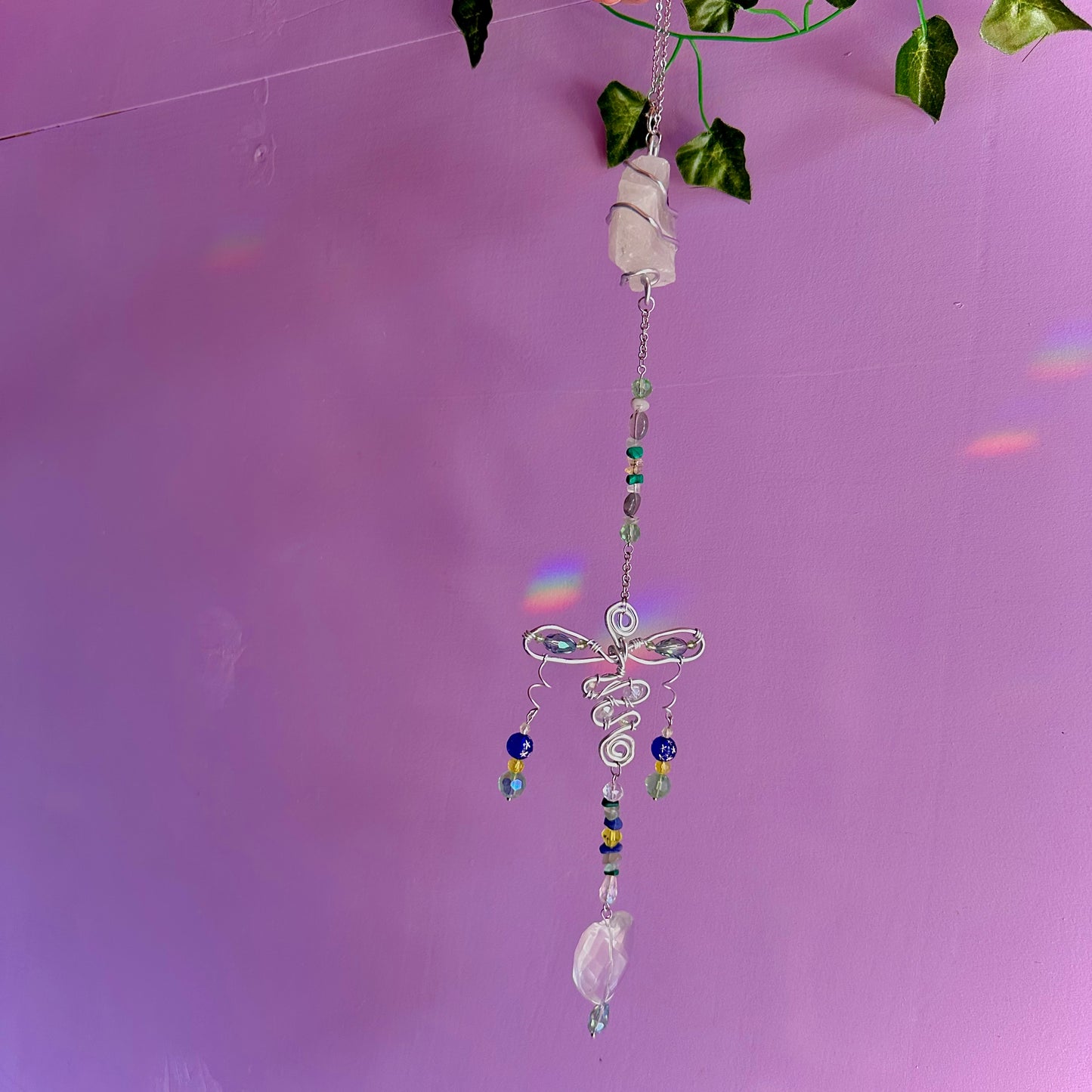 dragonfly garden suncatcher