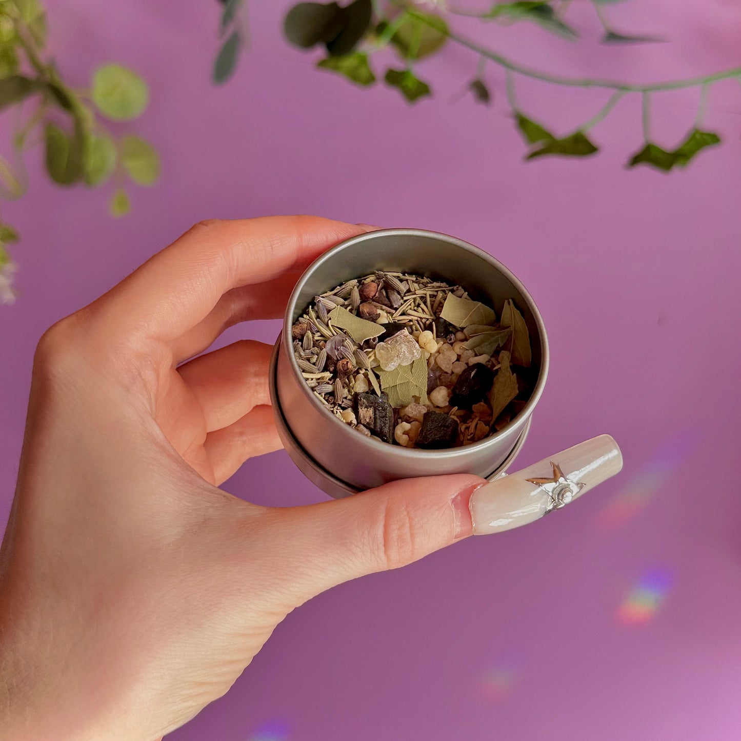 handmade spell blend tins ~ choose your intention