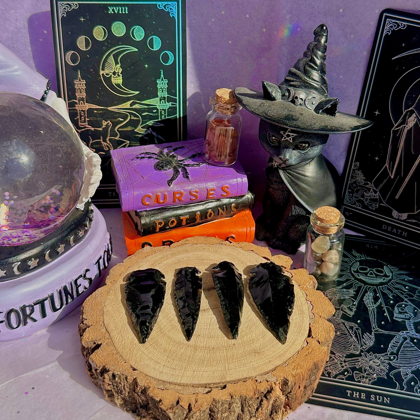 black obsidian arrows ~ intuitively chosen