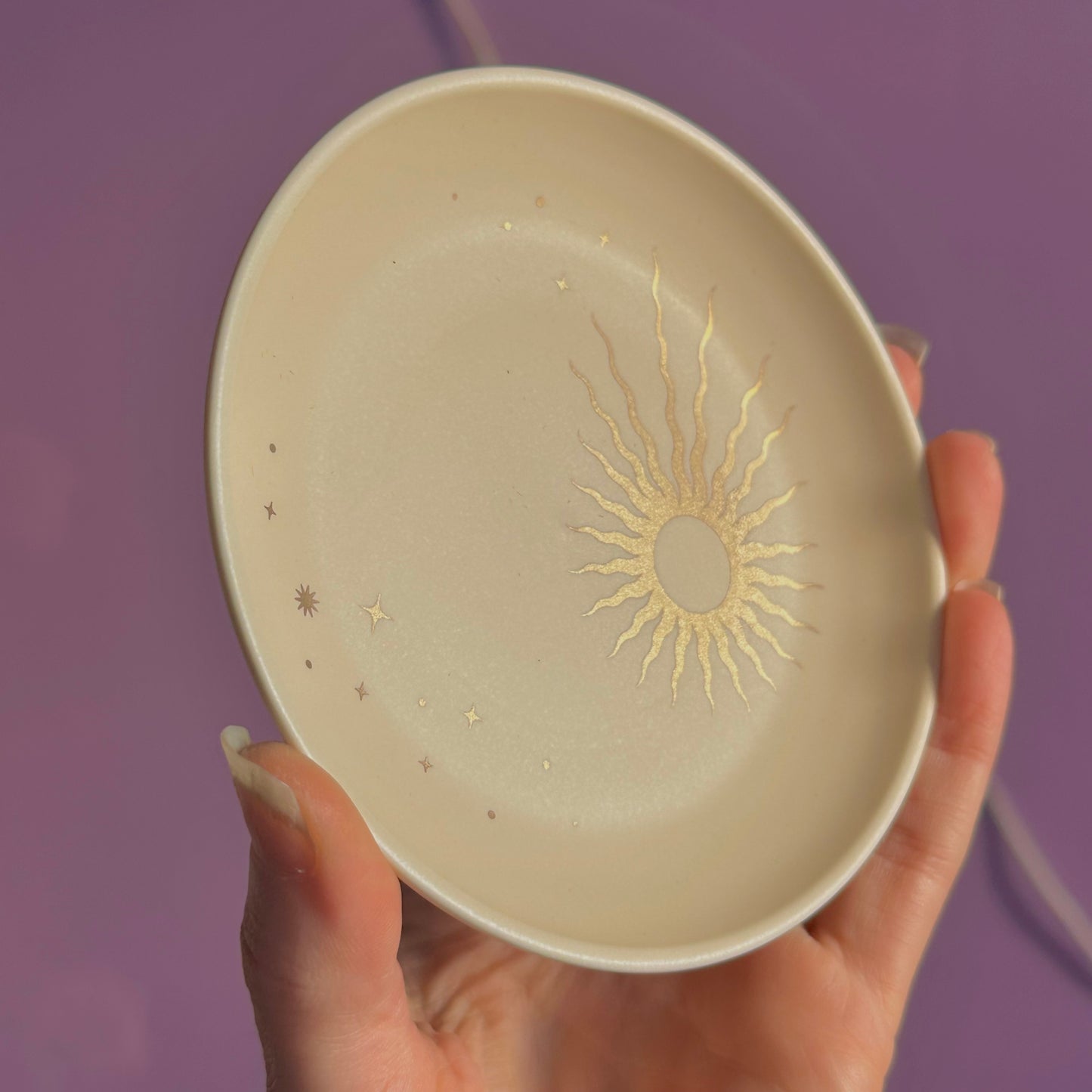 yin yang stacking trinket dish