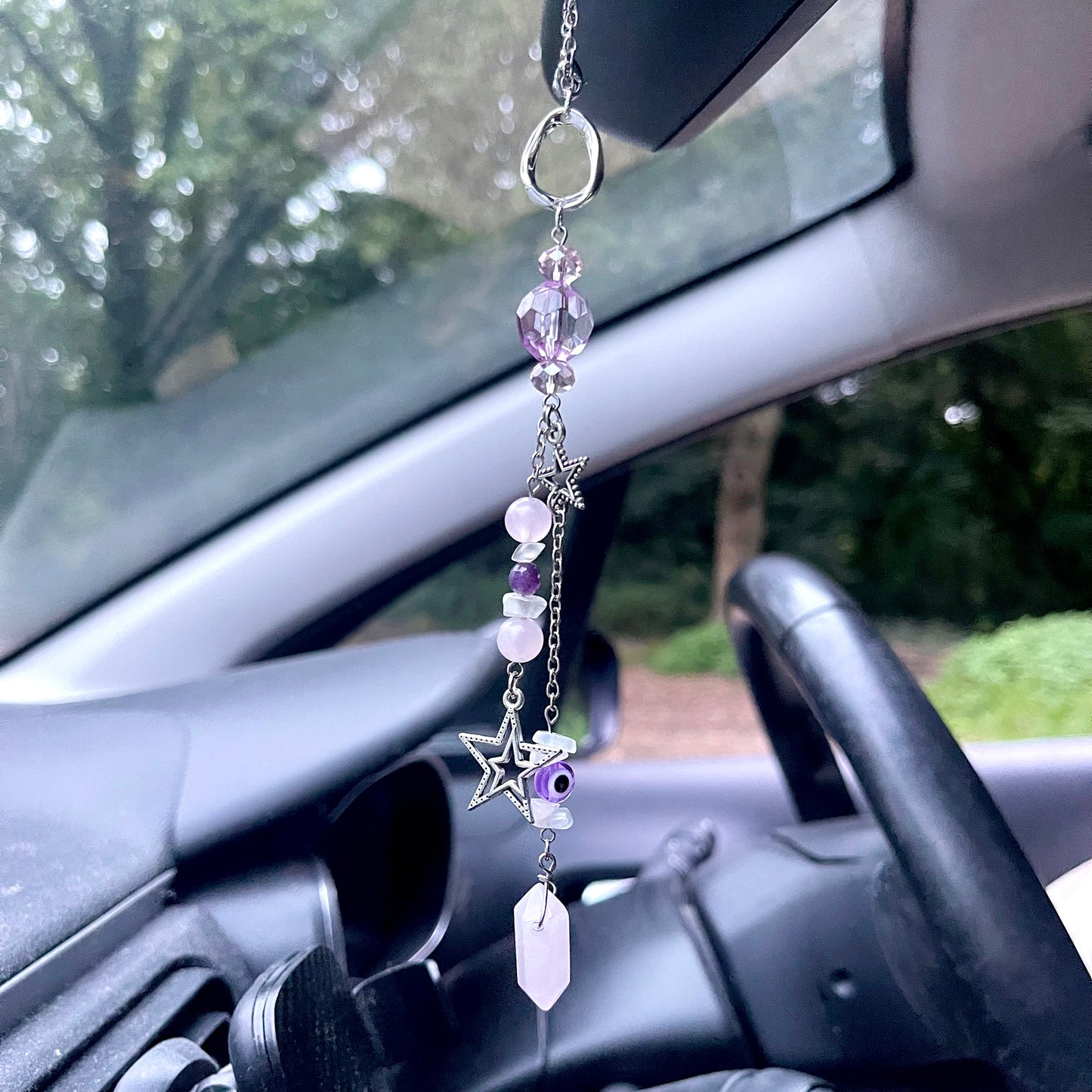 starry eyes car charm