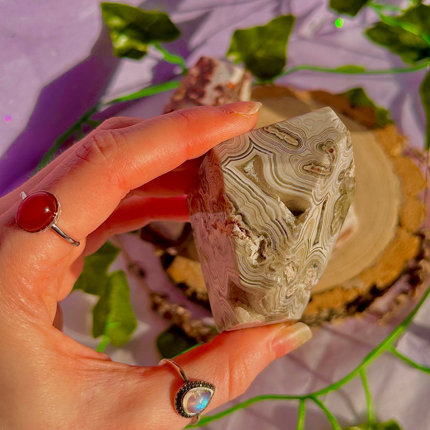 crazy lace agate freeform ~ choose your own