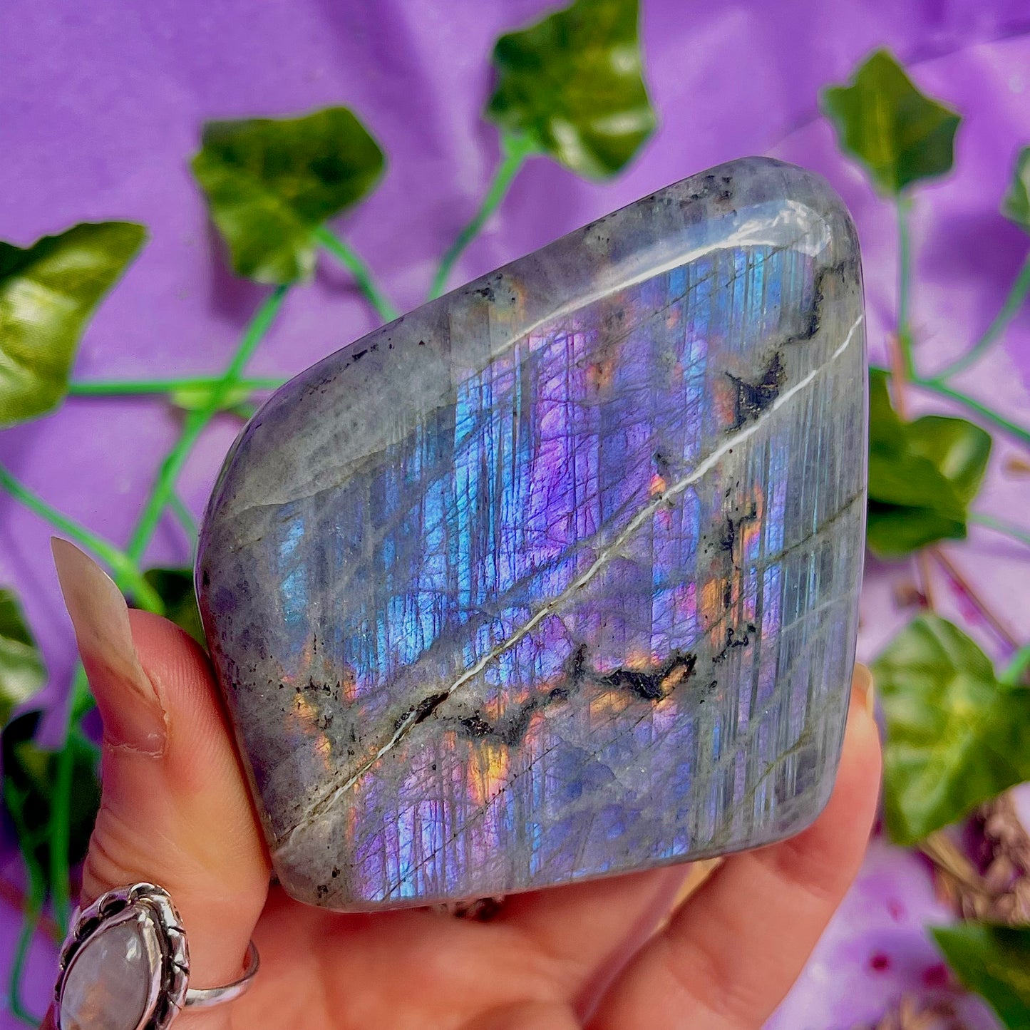 labradorite freeform medium ~ intuitively chosen