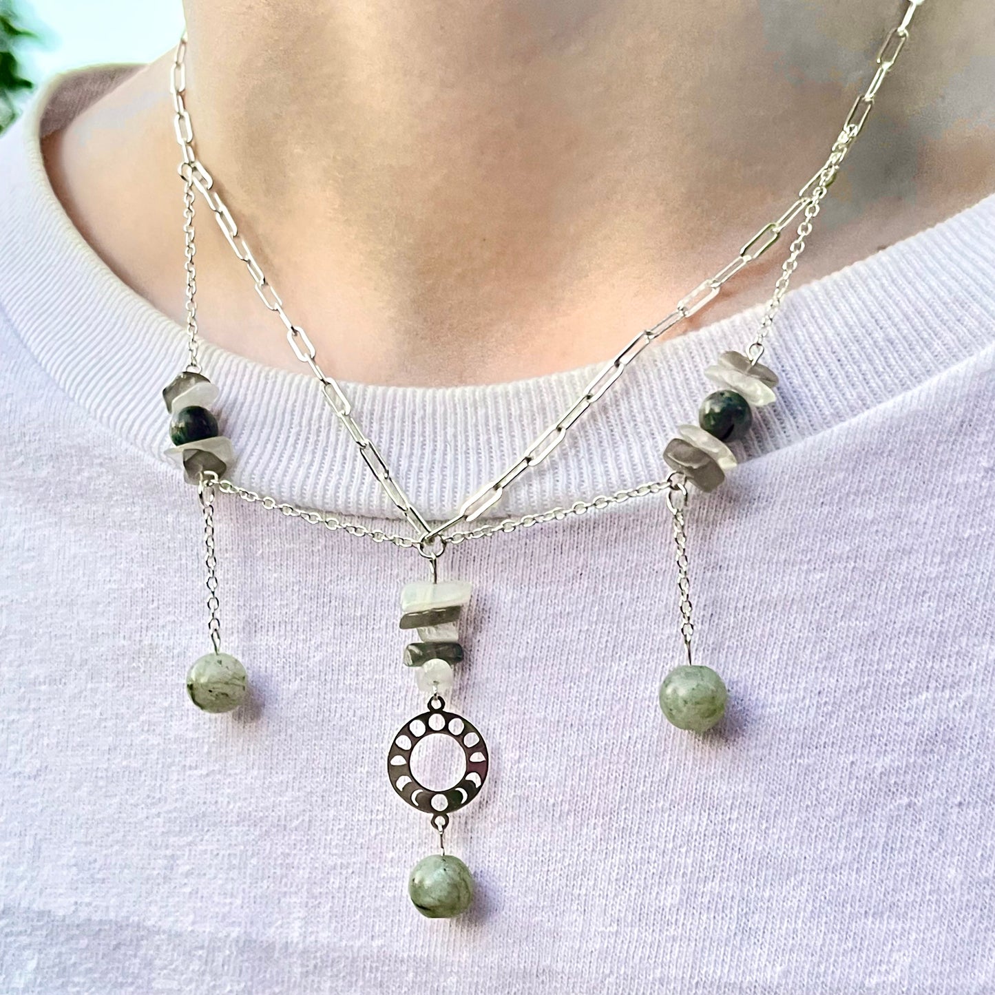 going through phases necklace