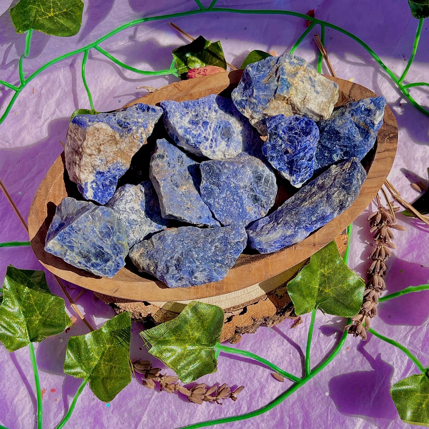 raw/rough sodalite