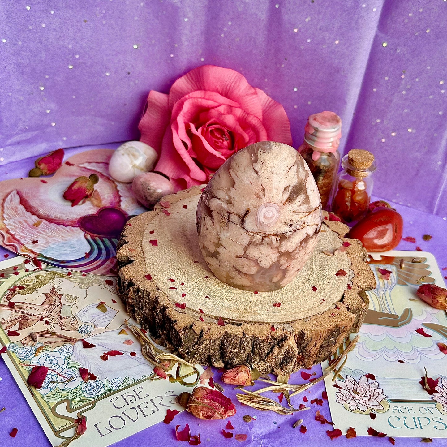 flower agate freeform A