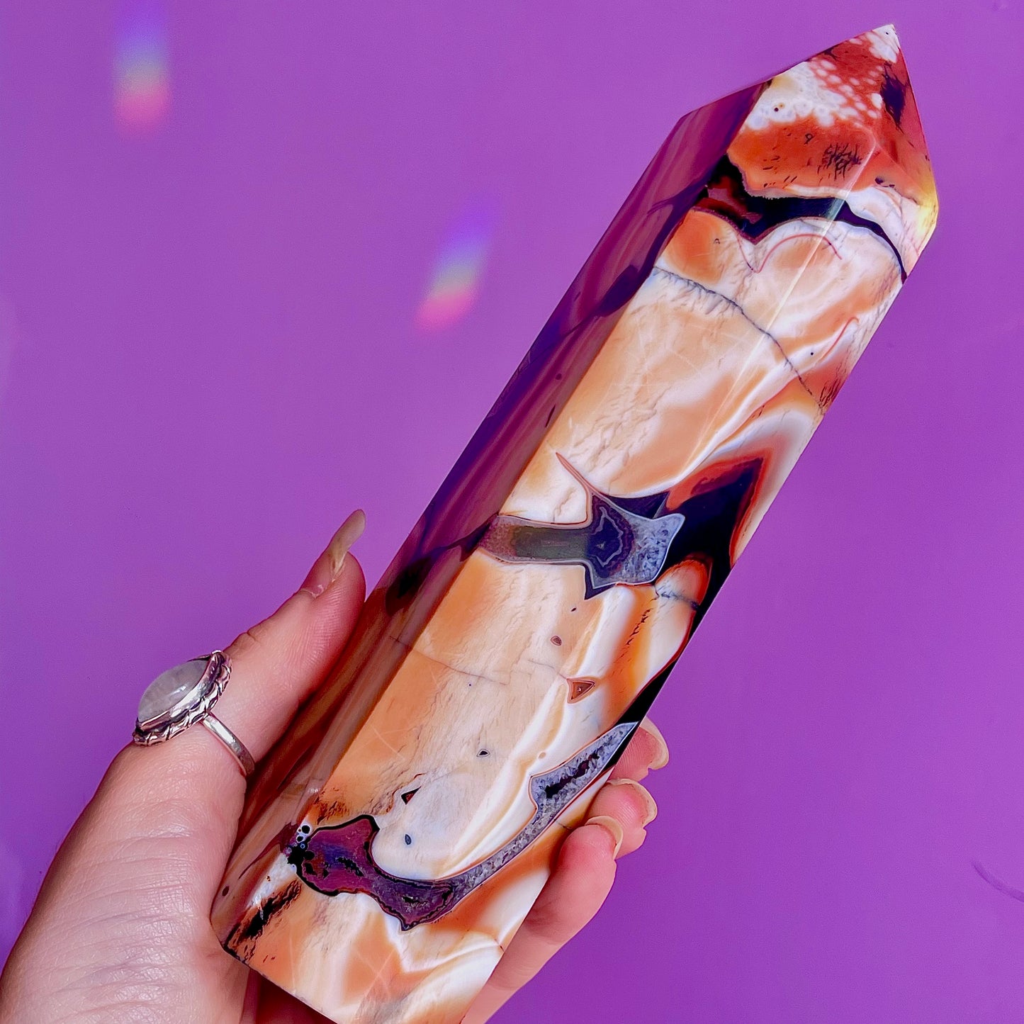 sardonyx agate tower