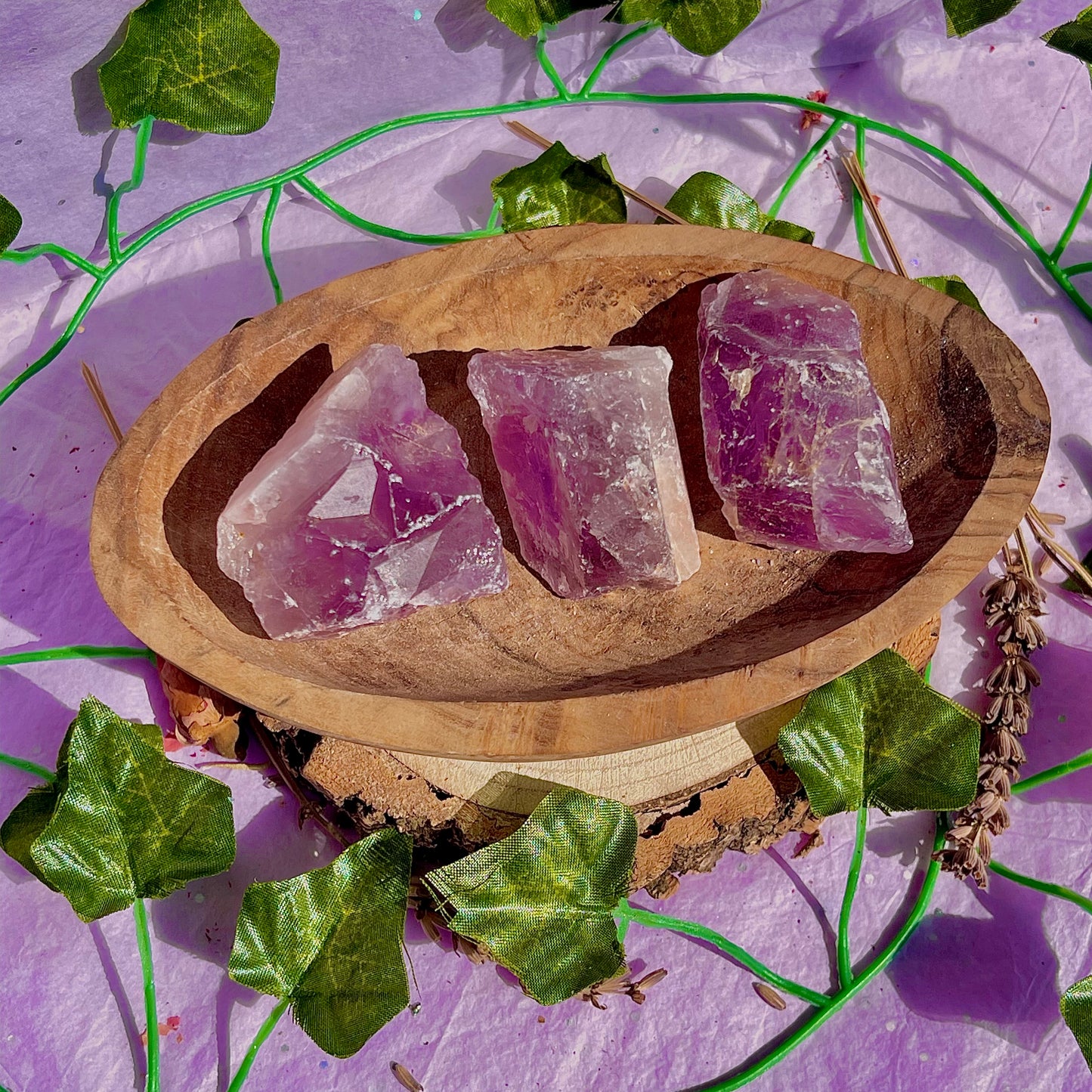 raw/rough amethyst