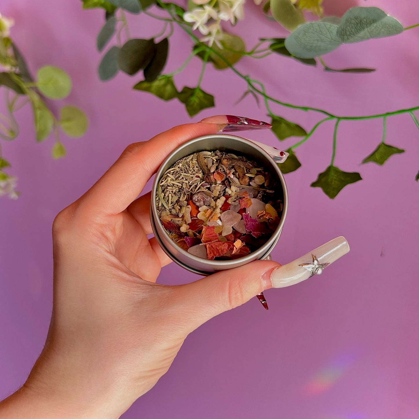 handmade spell blend tins ~ choose your intention