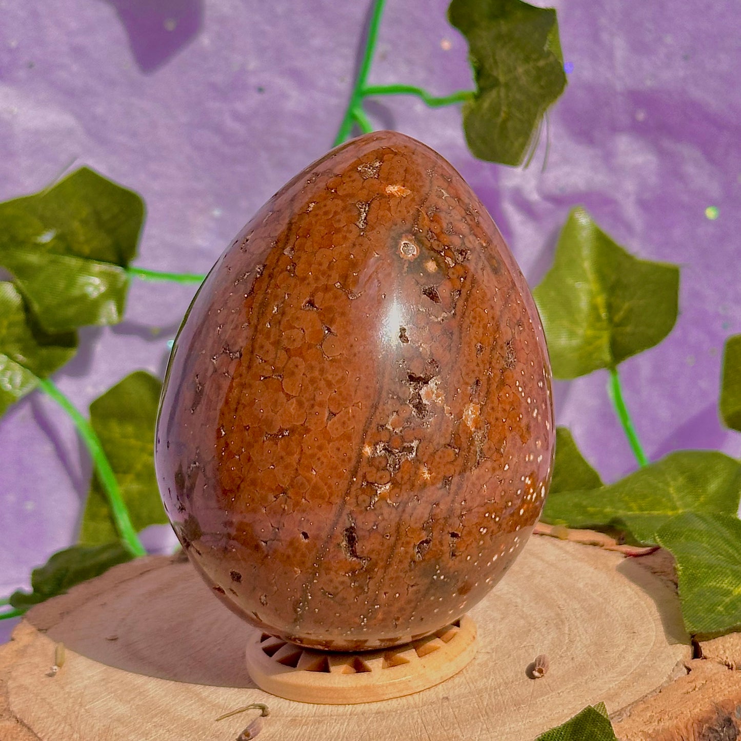 sea jasper big egg carving