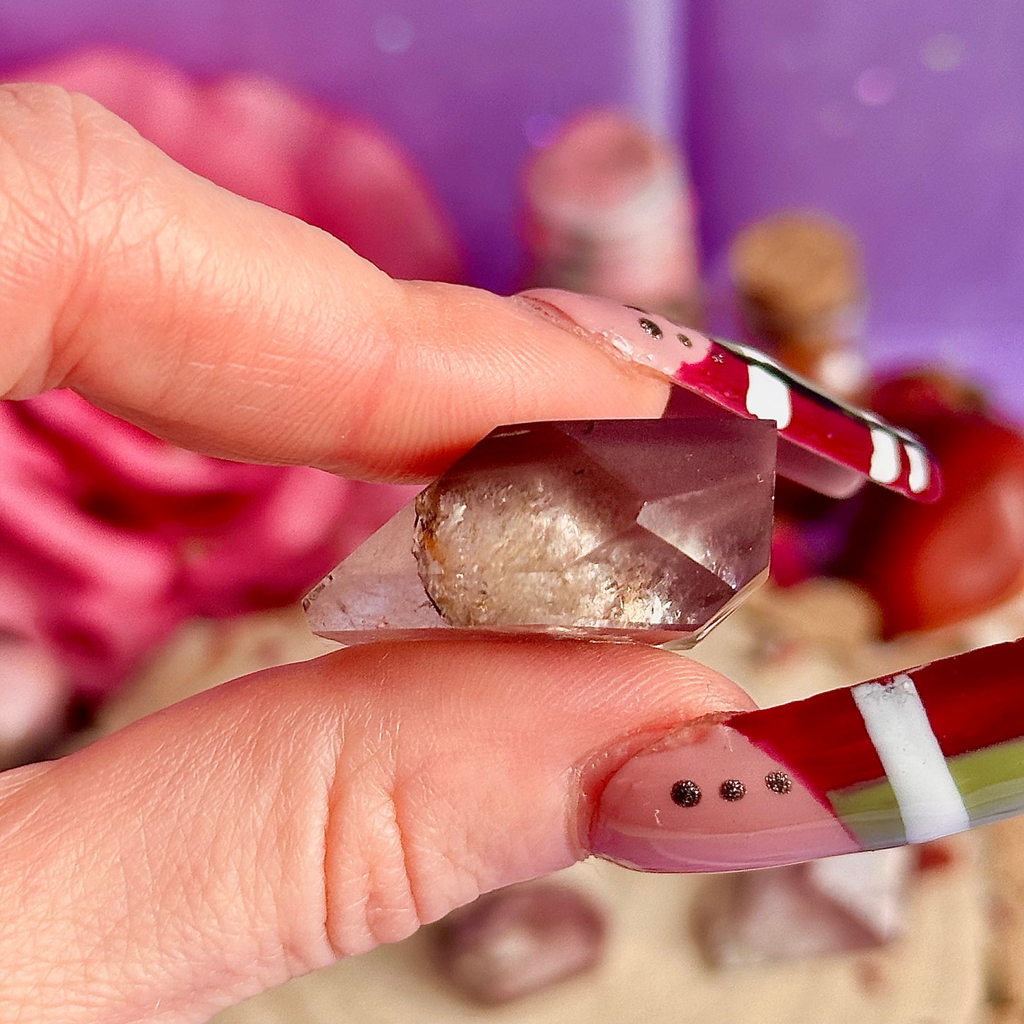 pink lithium quartz ~ choose your own