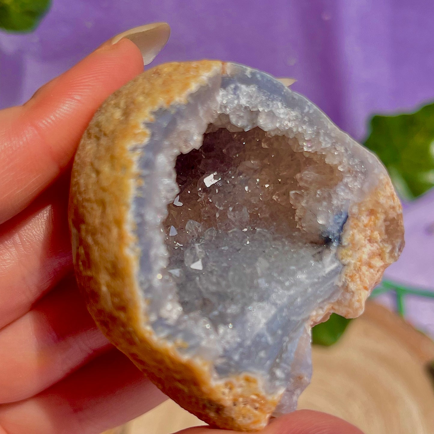 druzy agate geodes A1-5