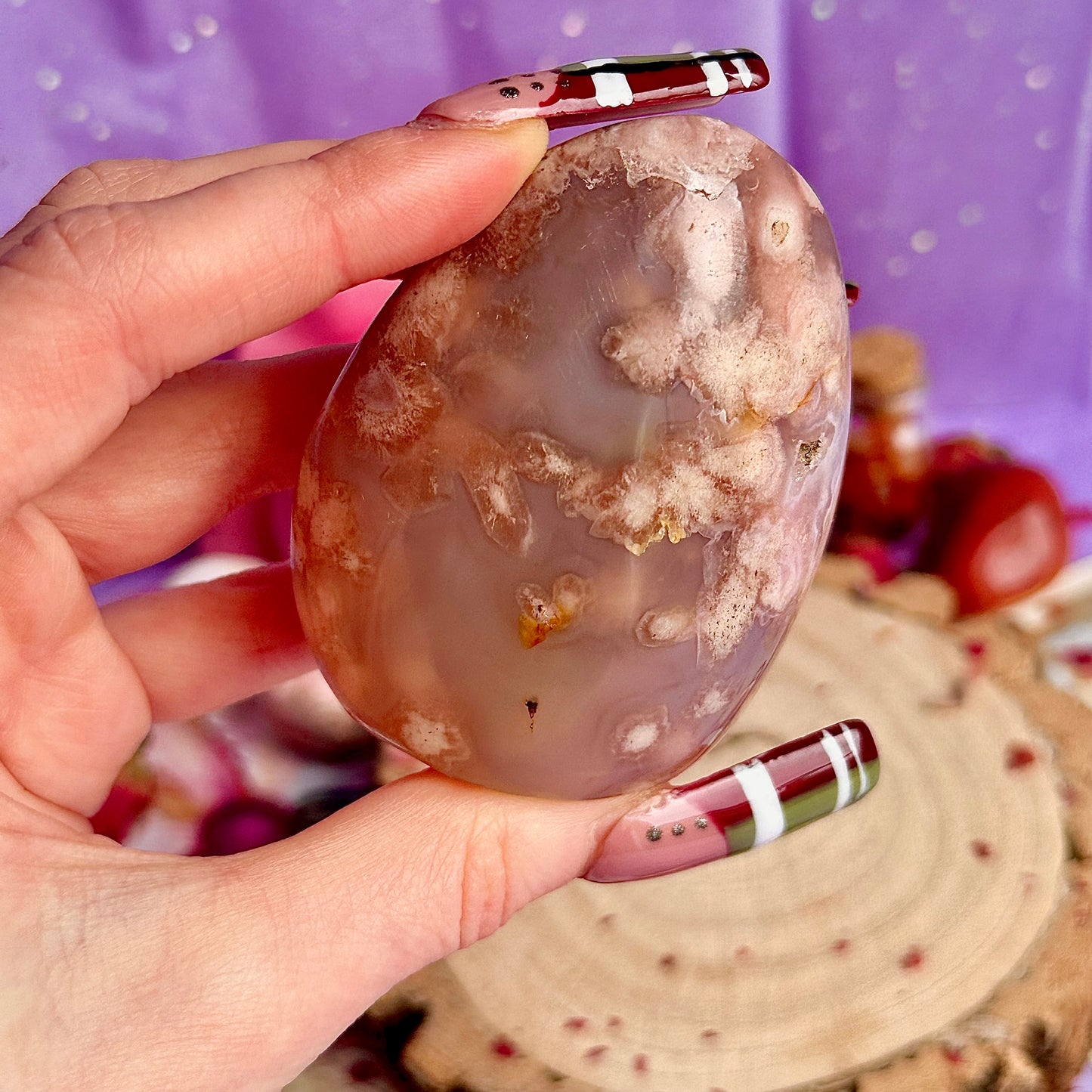 flower agate freeform B