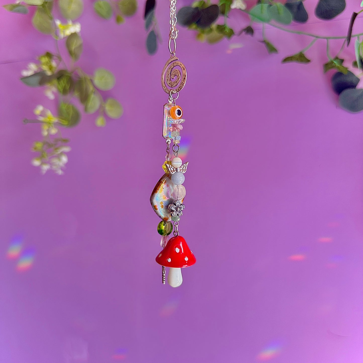 a fae’s garden car charm