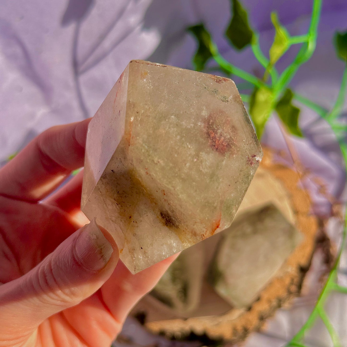 garden quartz freeform ~ intuitively chosen