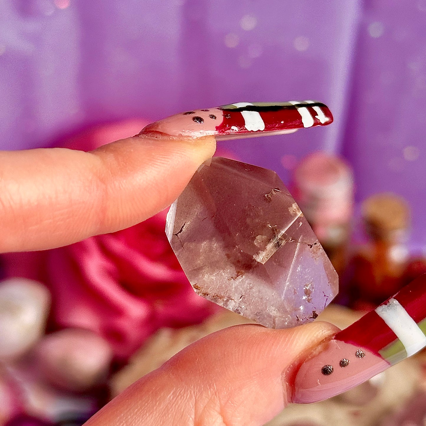 pink lithium quartz ~ choose your own