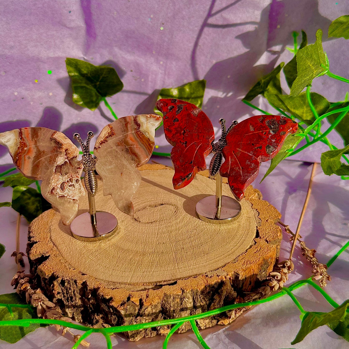 small butterfly wings on stand A ~ choose your own