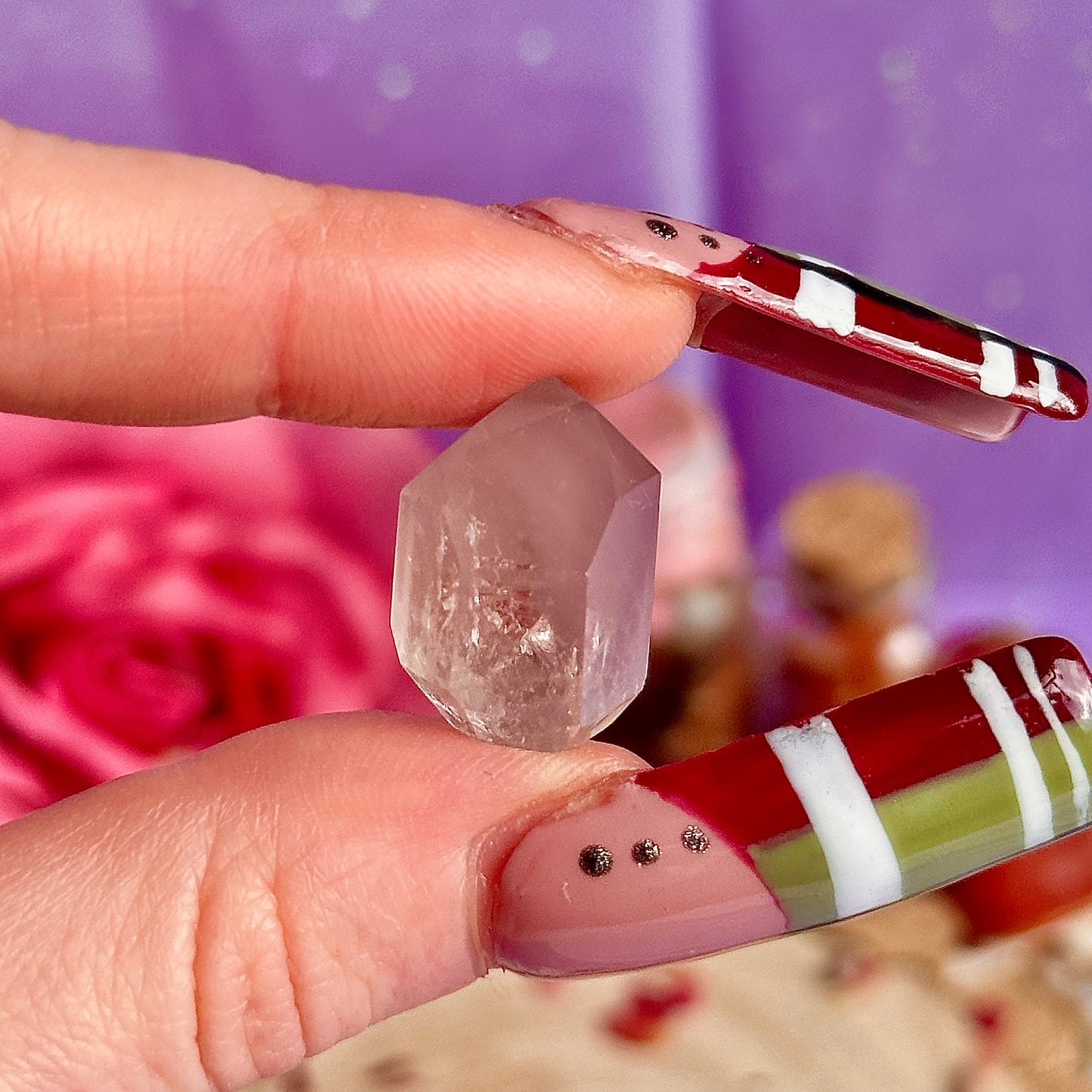 pink lithium quartz ~ choose your own