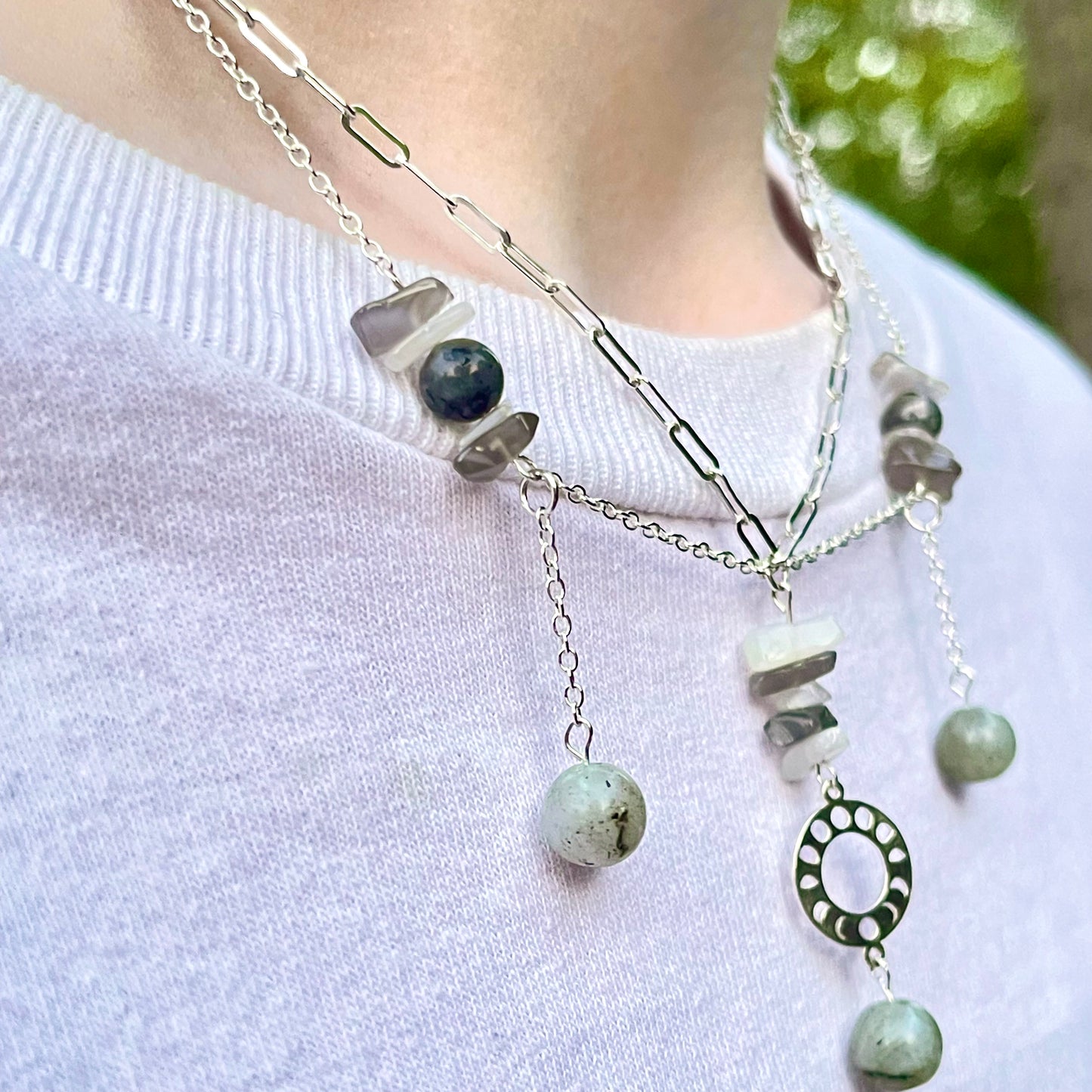going through phases necklace