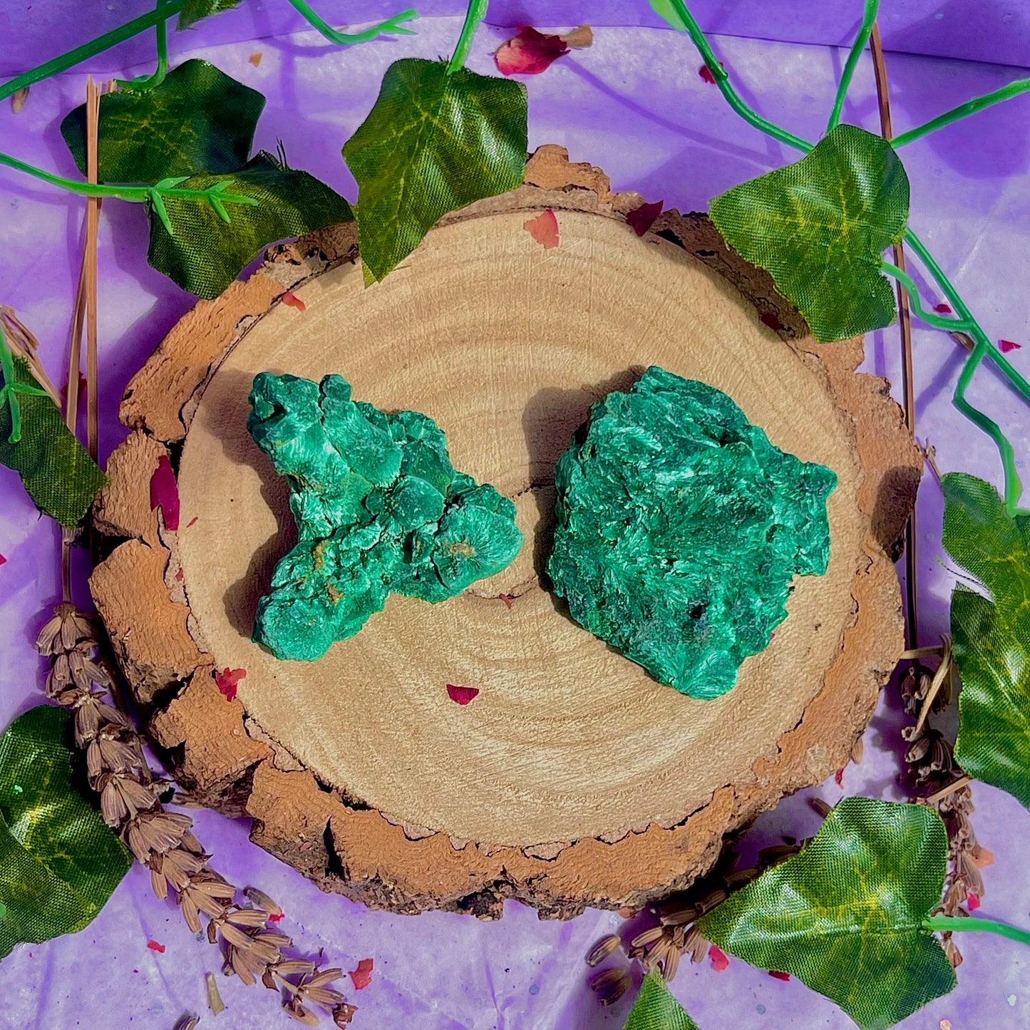 fibrous malachite specimen 1-2inch
