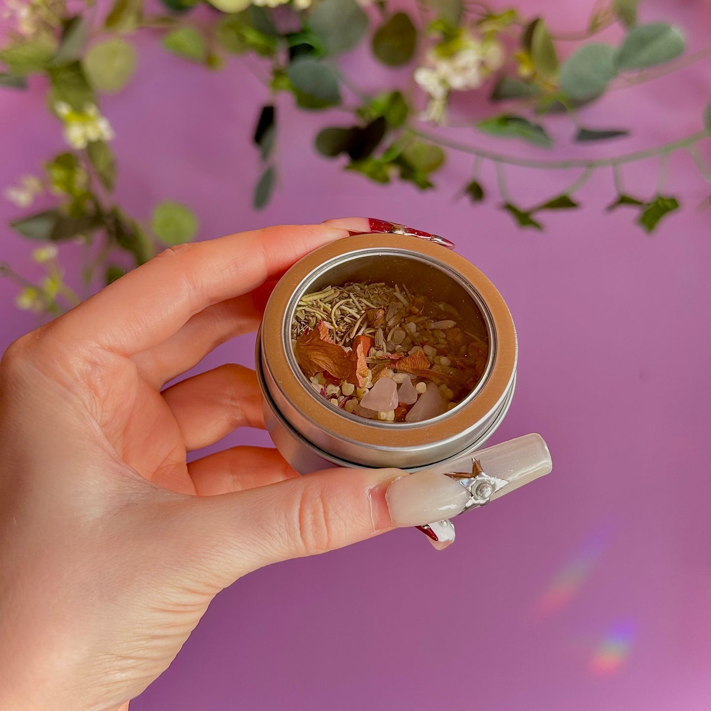 handmade spell blend tins ~ choose your intention
