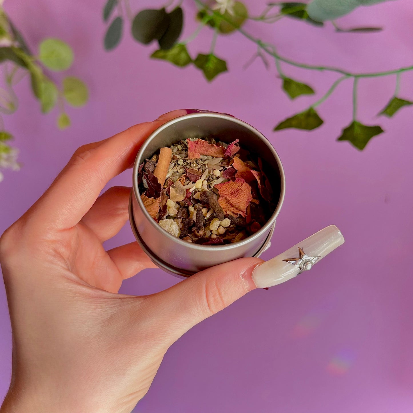handmade spell blend tins ~ choose your intention
