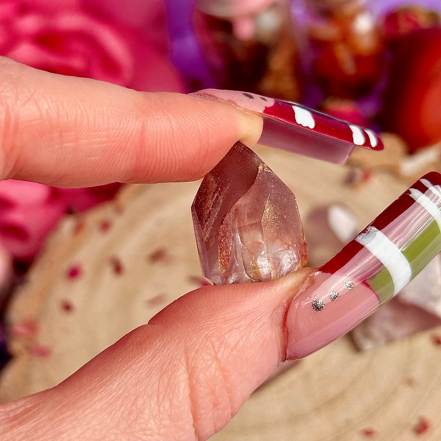 pink lithium quartz ~ choose your own