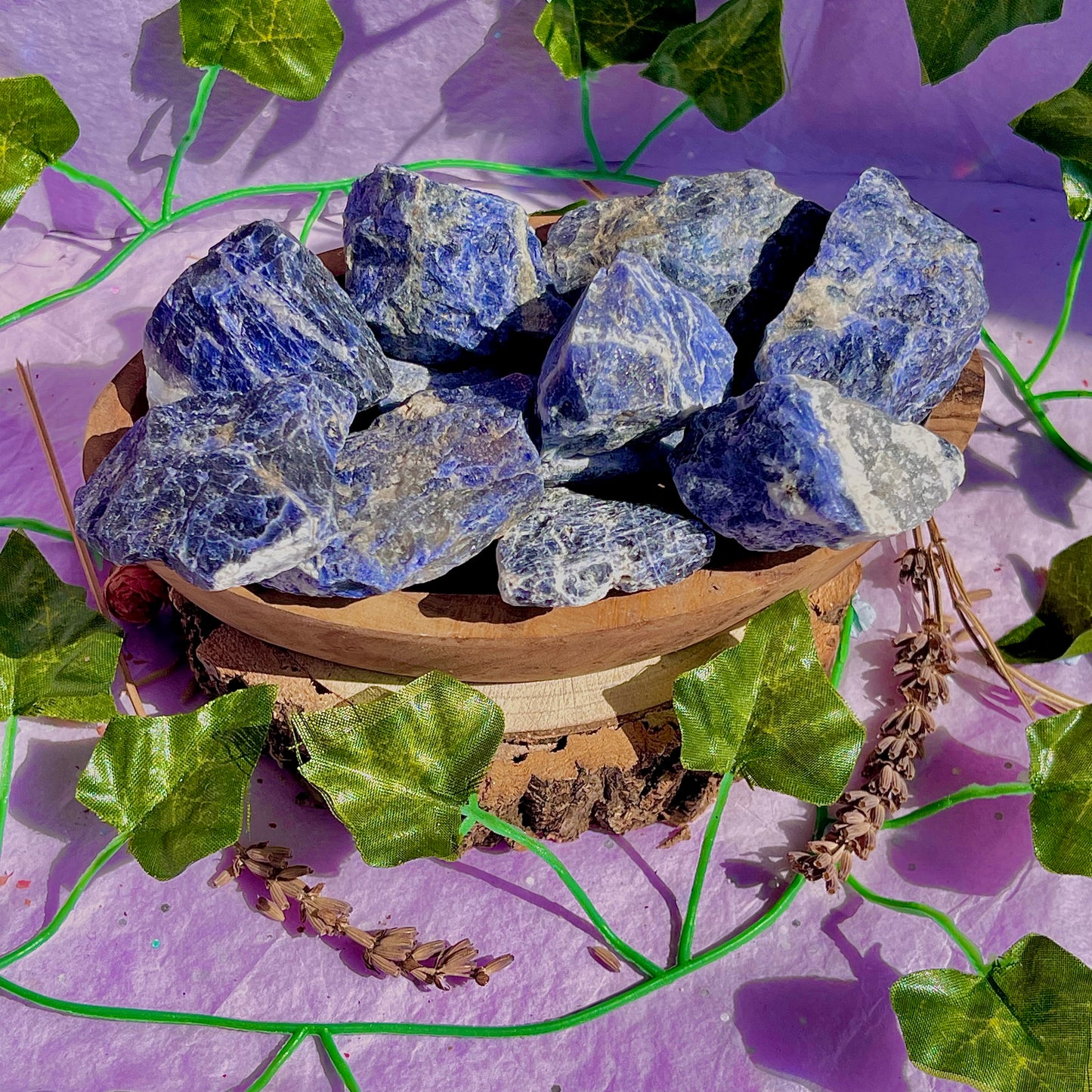 raw/rough sodalite