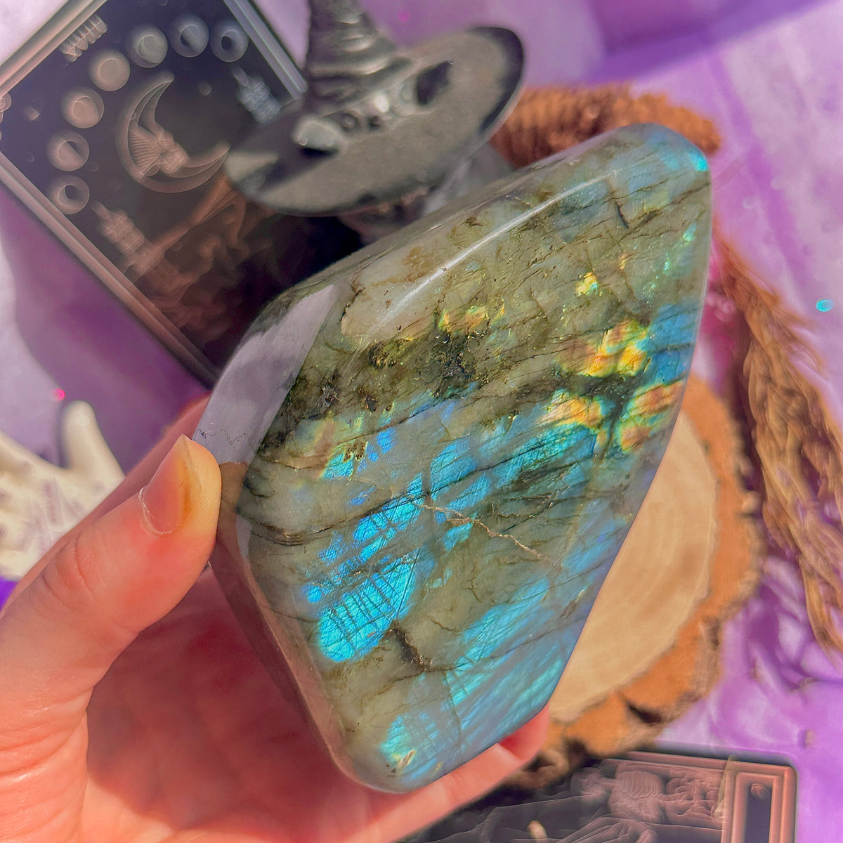 labradorite freeform large