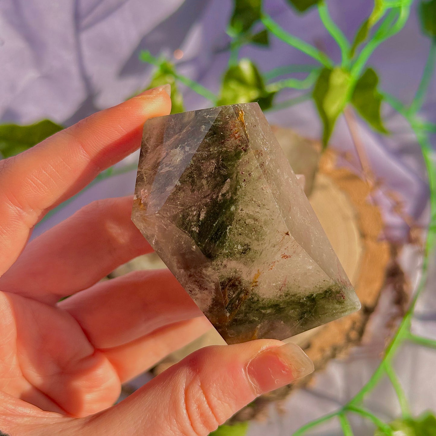 garden quartz freeform ~ intuitively chosen
