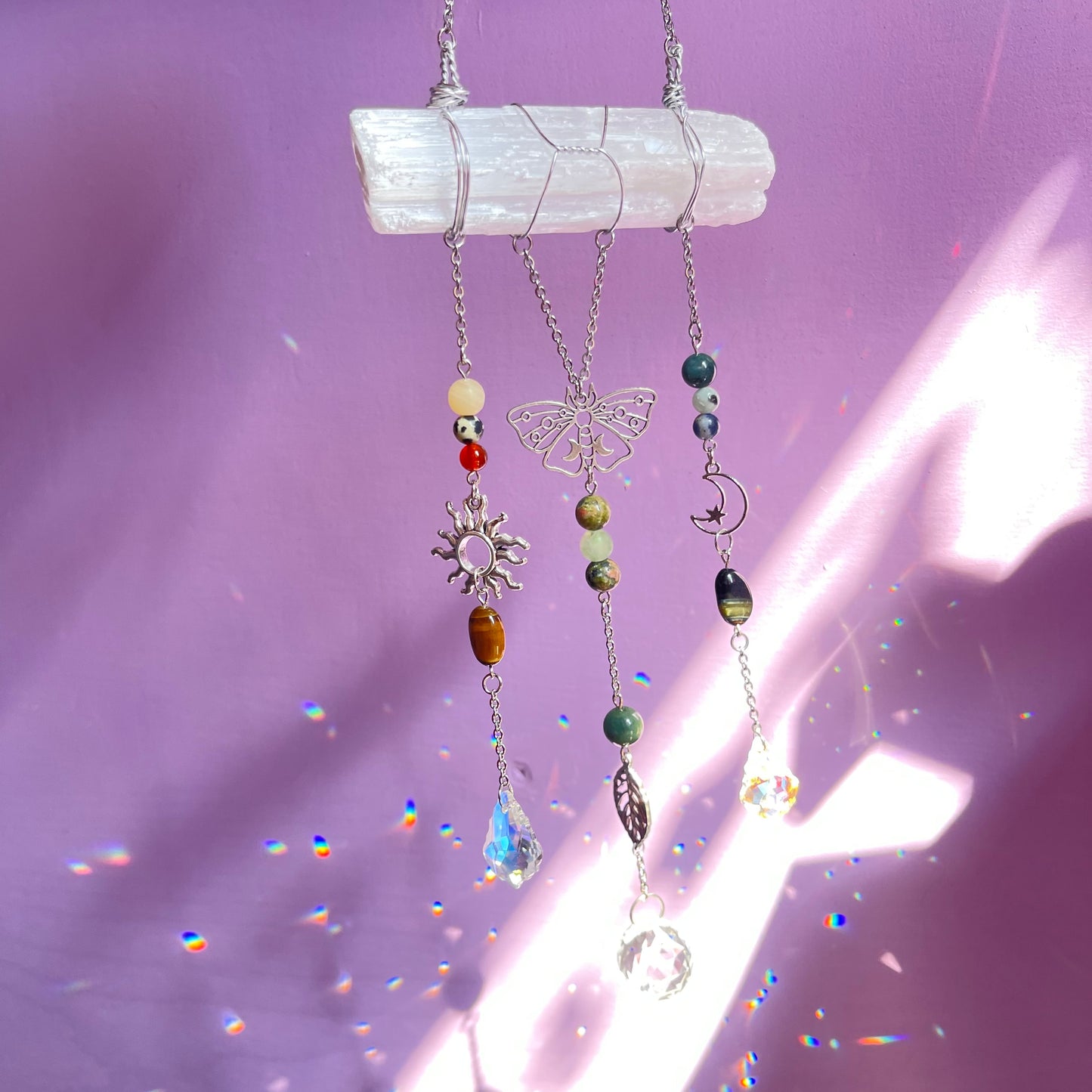 day and night sun catcher - crystals in description