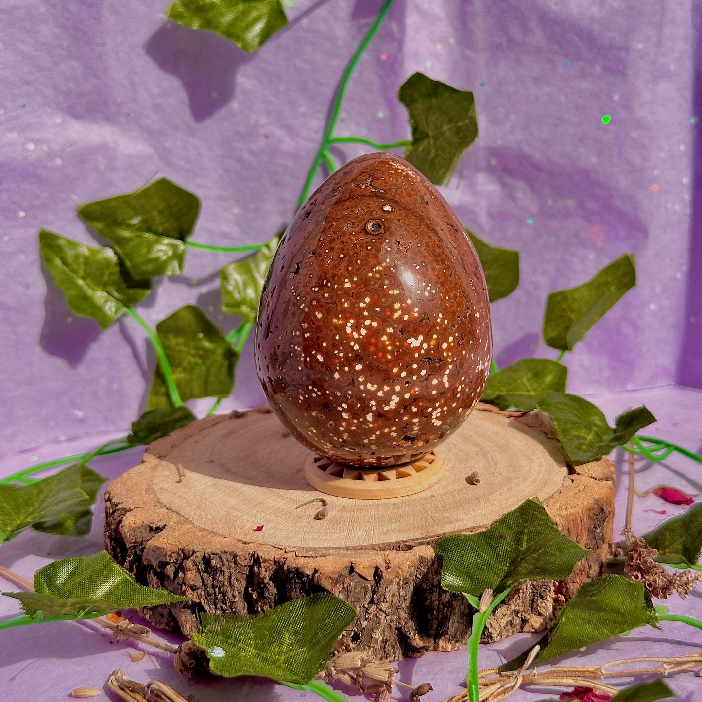 sea jasper big egg carving