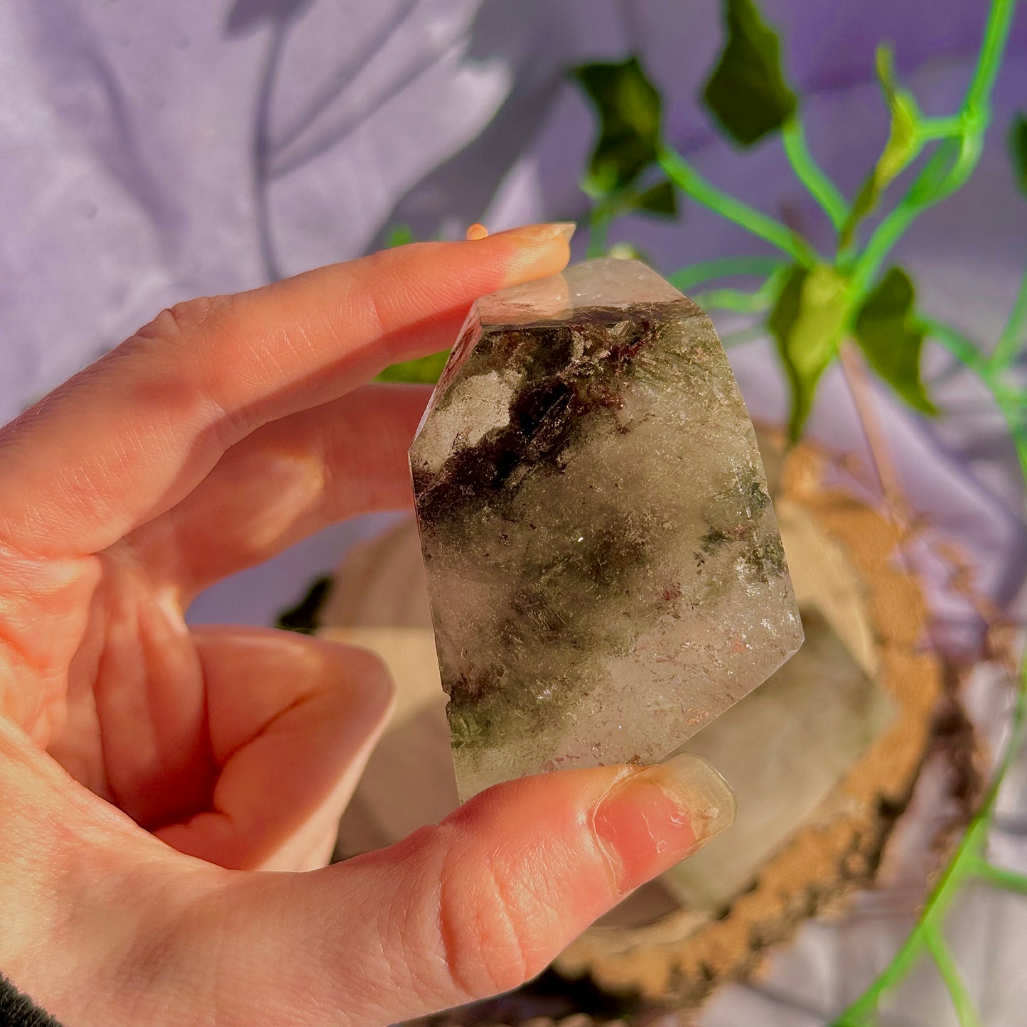 garden quartz freeform ~ intuitively chosen