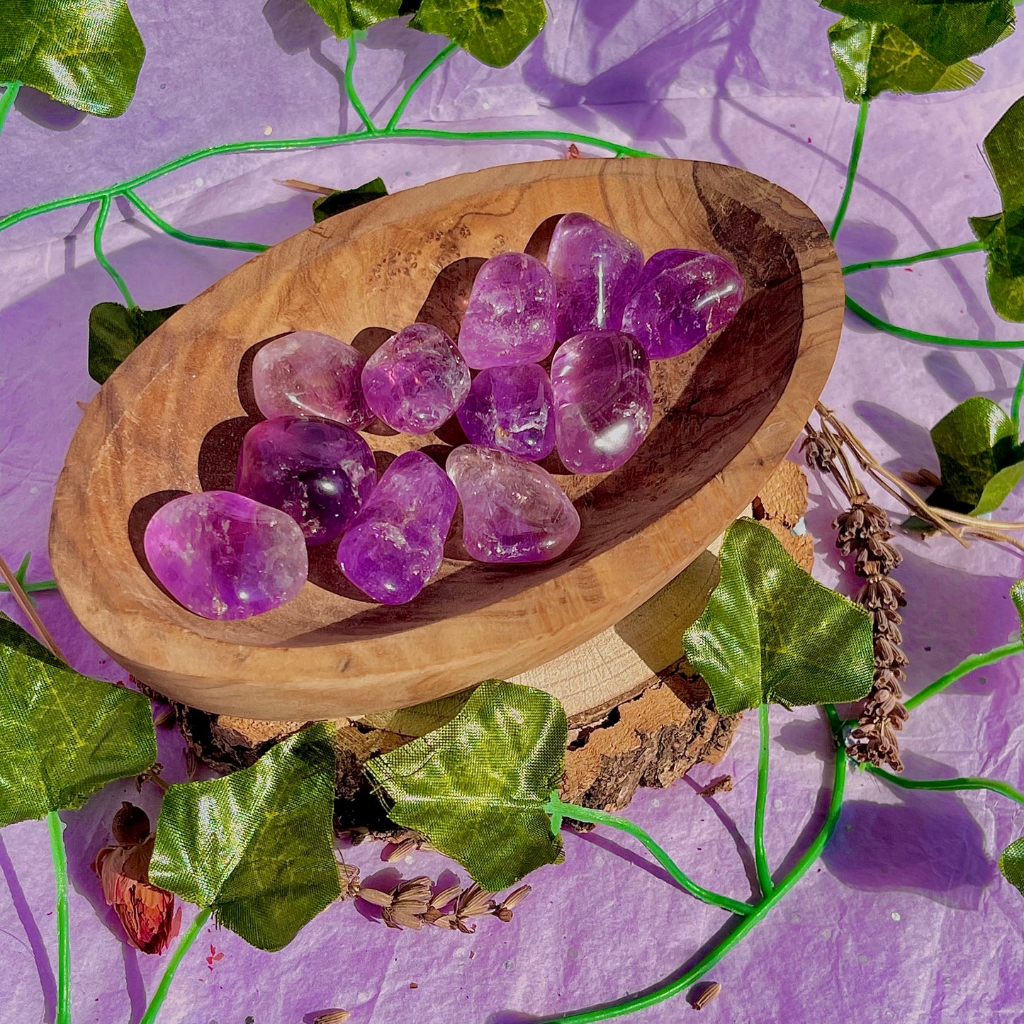 amethyst tumble