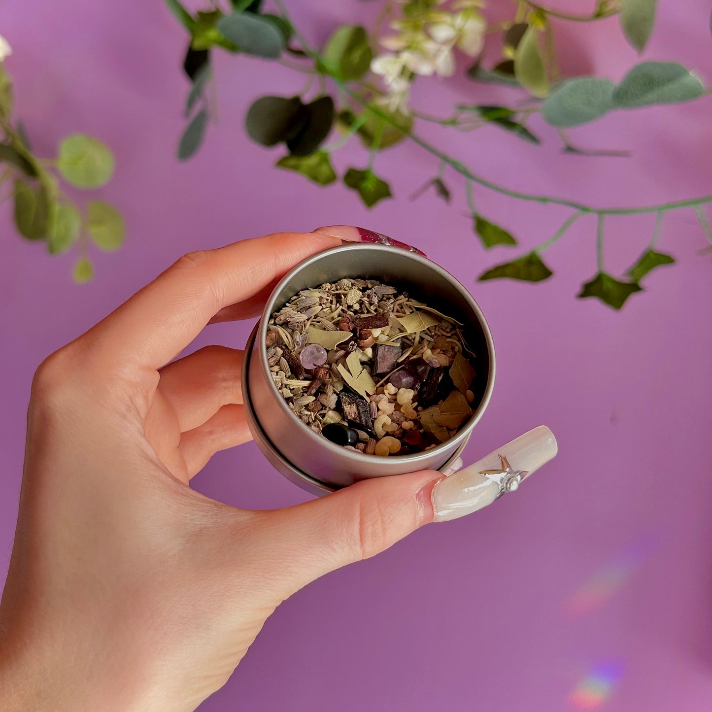 handmade spell blend tins ~ choose your intention