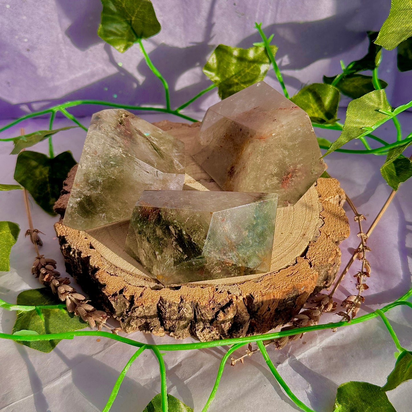 garden quartz freeform ~ intuitively chosen