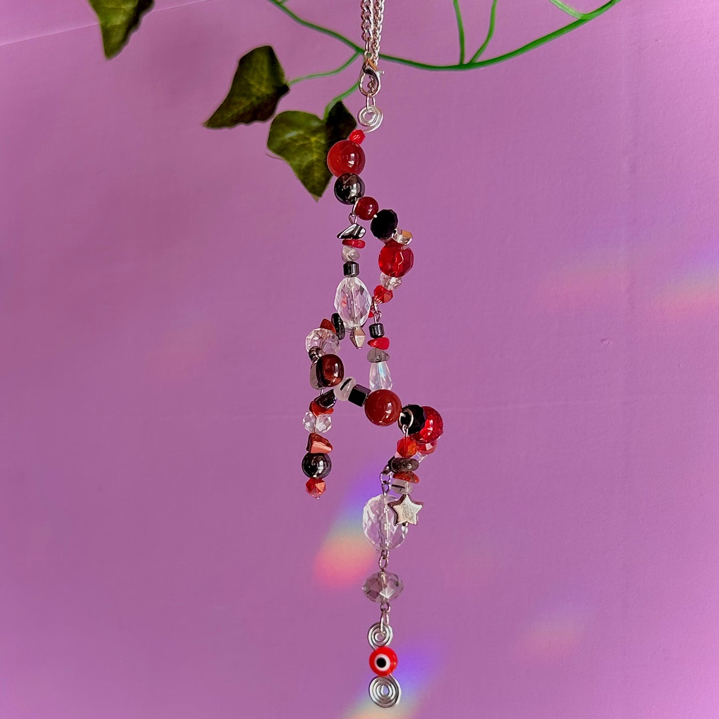 dark spiral suncatcher